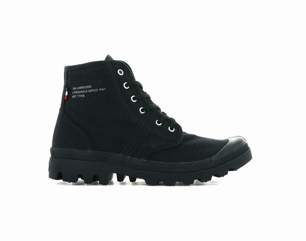 Palladium Pallabrousse Legion Mens Boots Black Australia [NUQFPK-465]